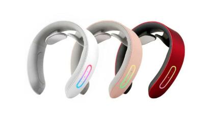 NIPLUX コードレスEMS温熱運動器 NECK RELAX 1S｜EMS＋温熱で首・肩ケア コリ・疲れ解消 デスクワーク