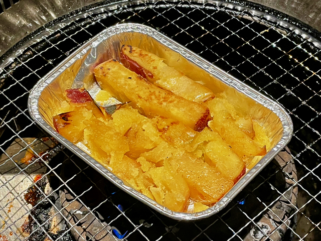 牛角赤坂店男女問わずサツマイモに惚れ直す。まじでうまい