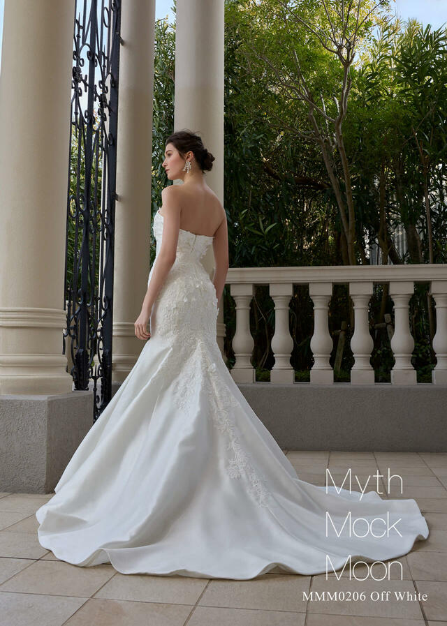 【クラウディア】Myth Mock Moon(ミスモックムーン)新作ウェディングドレス|MMM0206_OffWhite