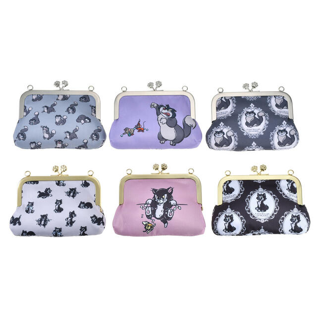 ディズニーキャラクター シークレットポーチ がまぐち チェーン付き DISNEY CAT DAY 2026 1,500円