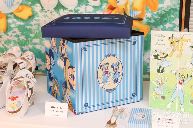 収納スツール「ミッキー&フレンズ」