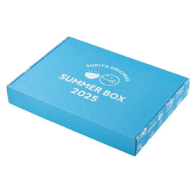 「SUMMER BOX 2025」＜価格：2,000円（税込）＞ 【【8月7日発売】すき家に“夏の福袋”「SUMMER BOX 2025」が初登場！2,000円分クーポン＆レジャーで便利なオリジナルグッズ入り♪】