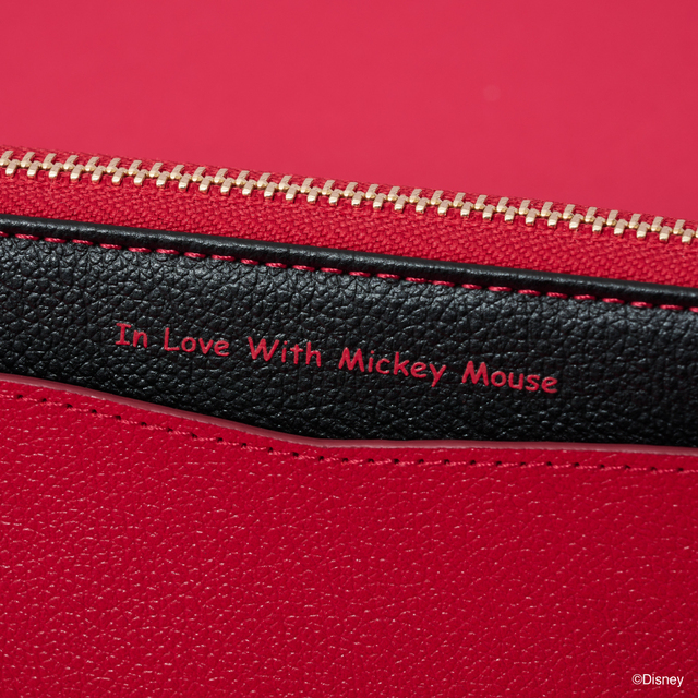長財布 ¥25,300|サマンサタバサ「ミッキーマウス」&「ミニーマウス」コレクション