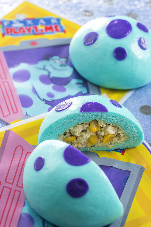 ジェームス・Ｐ・サリまん（チキン＆コーン） 500円｜サルタンズ・オアシス｜東京ディズニーシー「ピクサー・プレイタイム」スペシャルメニュー