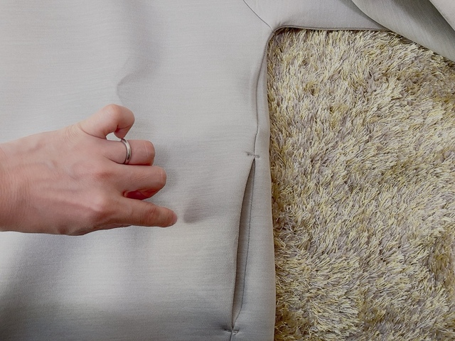 【ワークマン ダブルフェイスビッグシルエットフーディ】便利なサイドポケット付き