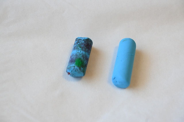 【クレパスのお手入れ方法】みずいろ、ビフォーアフター。感動…。