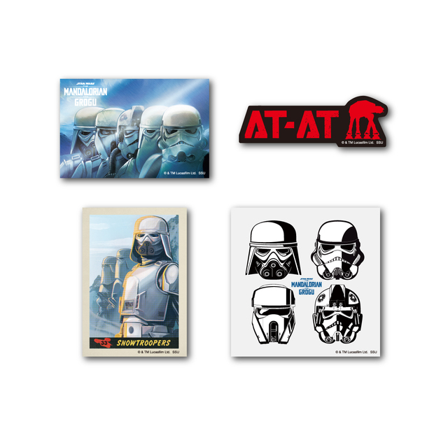 I賞:ステッカーセット|Happyくじ / STAR WARS『マンダロリアン・アンド・グローグー』
