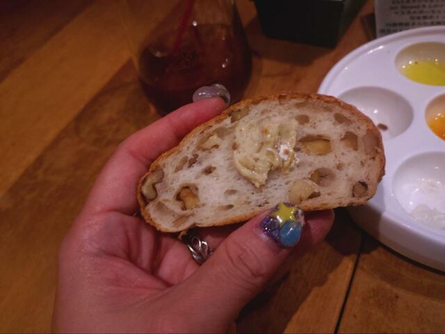 【ポワン・エ・リーニュ　ランチセット】マスカルポーネとドライフルーツ、めちゃくちゃ気に入っちゃいました