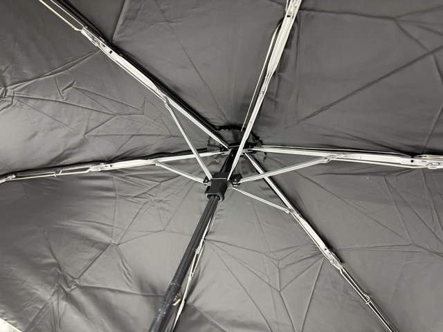 【Waterfront「ポケフラット サンシェイド サンリオキャラクターズ」】傘の裏側。猛暑の日も涼しさをサポートしてくれます◎