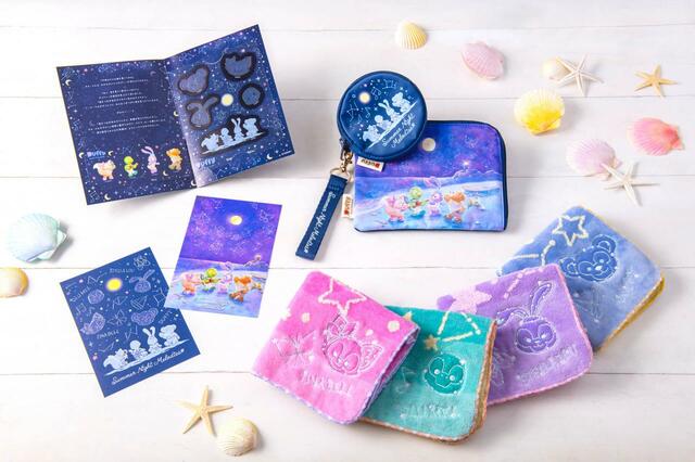 「ダッフィー&フレンズのサマーナイト・メロディー」スペシャルグッズ|東京ディズニーリゾート40周年“ドリームゴーラウンド”|発売日:2023年7月3日(月)|販売店舗:東京ディズニーシー「マクダックス・デパートメントストア」