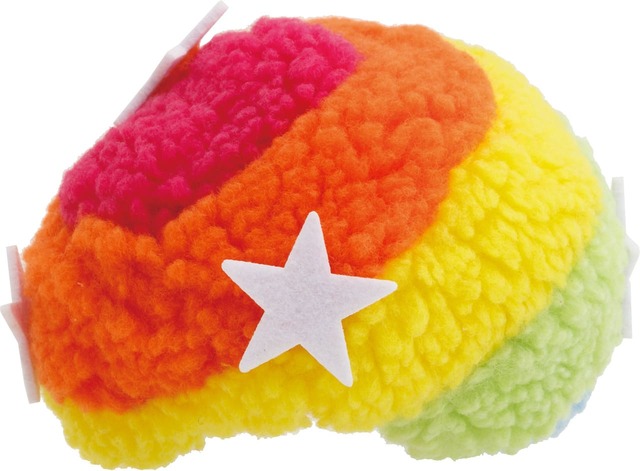 【サンエックスキャラクターズ　あのころのともだち】「ぬいぐるみ」アフロ犬　アフロは取り外し可能