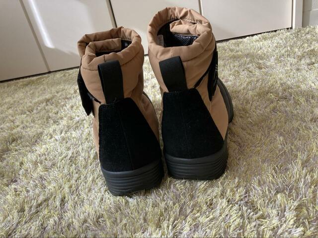 【ワークマン DIA(ディア)高撥水裏アルミタウンブーツ】後ろからの見た目もスタイリッシュです