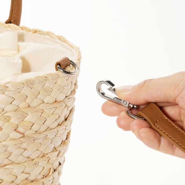 【BEAMS COUTURE×DEAN&DELUCA 保冷かごバッグ】ショルダーストラップも取り外せます