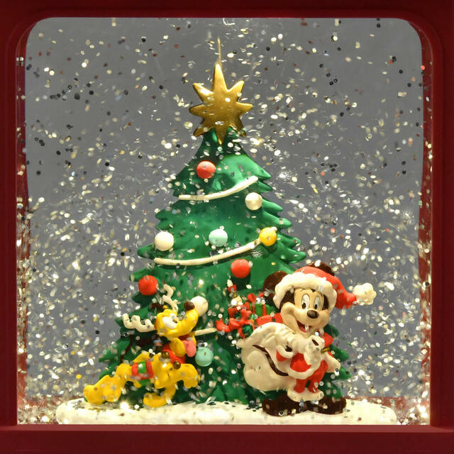 ミッキー&プルート スノードーム ミュージック&ライトアップ ランタン DISNEY CHRISTMAS 7,000円