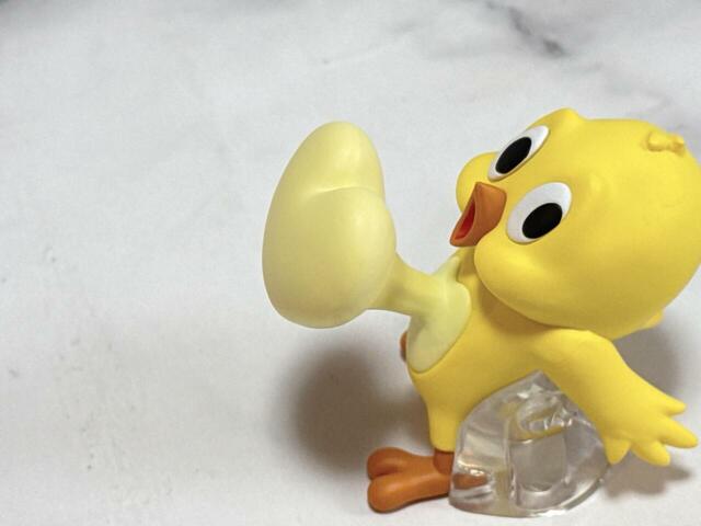 【一番くじ トムとジェリー】G賞 どたばたデスクトップフィギュア「カナリア」:飛び出したハートモチーフがキュート!