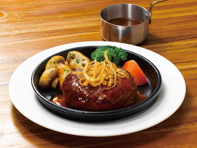 ちいさな黒×黒ハンバーグ(125g)