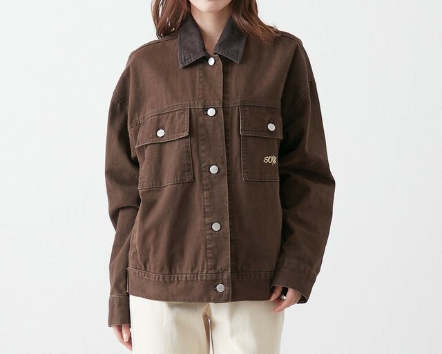ユニセックスブラウンワークジャケット「ライオン・キング/スカー」｜￥ 9,990 （税込）