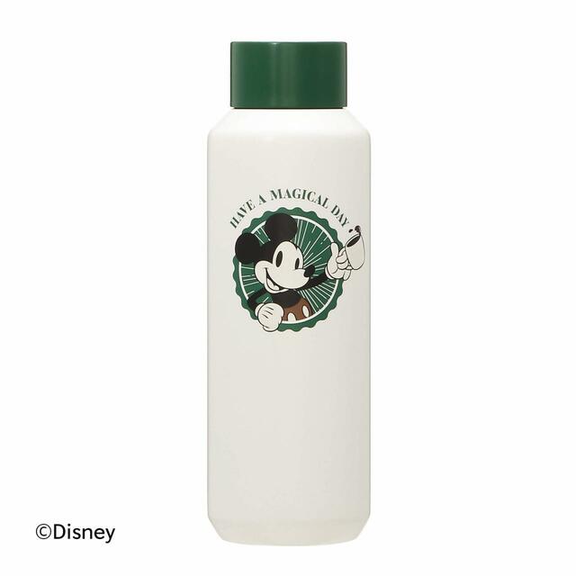 DISNEY Mickey スクリューリッドステンレスボトル ホワイト 473ml｜4,900円｜Disney|STARBUCKS Relive The Magic Together