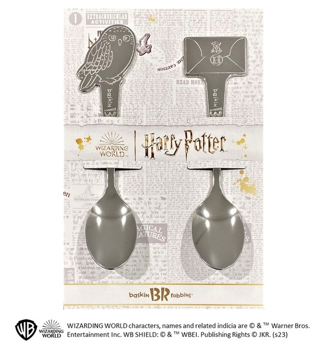 「ハリー・ポッター トランクセット オリジナルスプーン（2本入）」＜スモール　参考価格  2,920円 ／ レギュラー　参考価格  3,910円＞【サーティワン×ハリー・ポッターコラボキャンペーン】