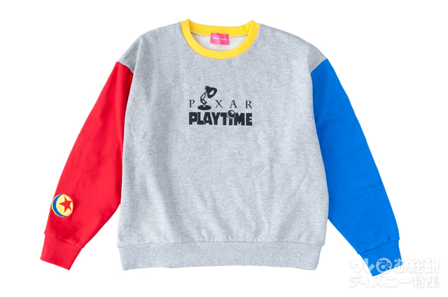 トレーナー 3,600円｜ディースワンサイズ｜東京ディズニーシー「ピクサー・プレイタイム」｜【販売店舗】エンポーリオ