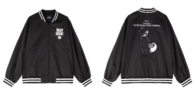 ジャック&ゼロデザイン ブルゾン 24,200円|マリークワント ナイトメアー・ビフォア・クリスマス デザイン コレクション