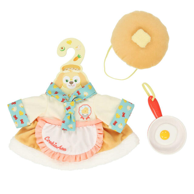 ぬいぐるみコスチューム 5,900円｜東京ディズニーシー「ダッフィー＆フレンズ・ワンダフルキッチン」スペシャルグッズ｜発売日：2025年1月15日（水）