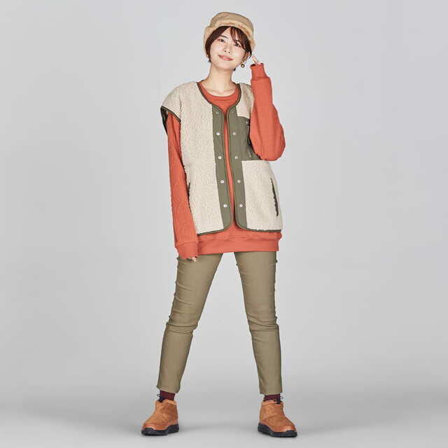 【ワークマンの防寒靴売上ランキング 2位】「コーデュロイモック」2,500円（税込）