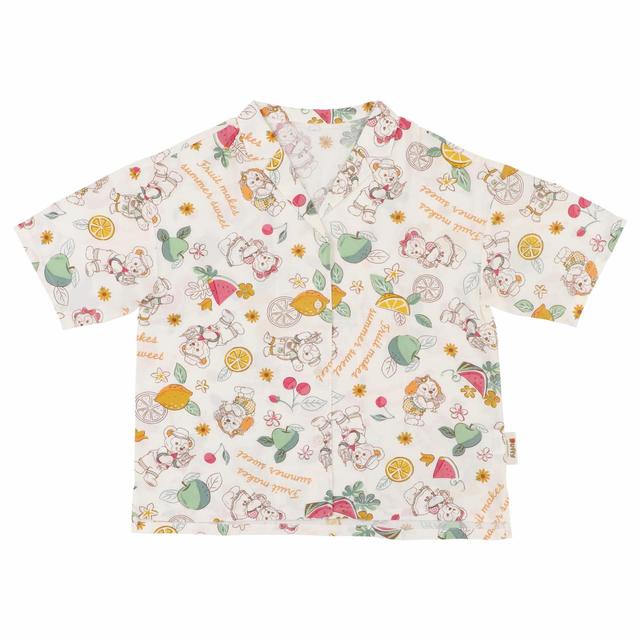 アロハシャツ 4,200円｜サイズ：S、M、L｜ダッフィー＆フレンズのテイスティ・サマー・サプライズ