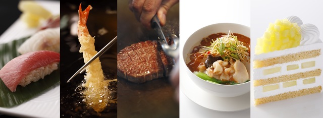 ジャンルを超えた逸品が一堂に会する、次世代のビュッフェダイニング