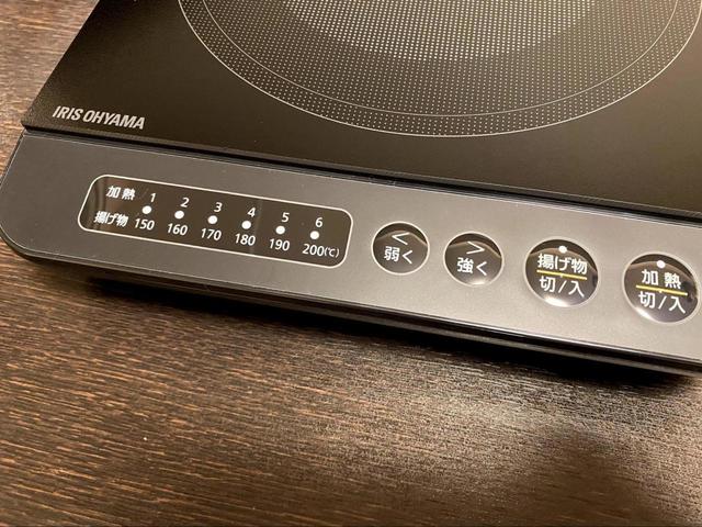 【アイリスオーヤマ　IHコンロ】本体は薄く、収納しやすい