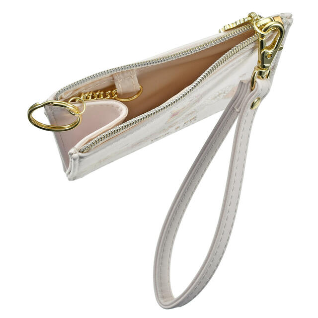 【PAUL & JOE La Papeterie】プーさん&ピグレット 定期入れ・パスケース 巾着付き クリザンテーム 4,900円