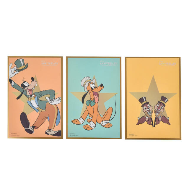 【東京ディズニーリゾート店限定】ミッキー＆フレンズ ポストカード セット フレーム付き 東京ディズニーリゾート店25周年記念 1,100円