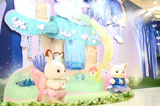 【シルバニアファミリー展40th】「妖精の森」エリアのフォトスポットも最高!