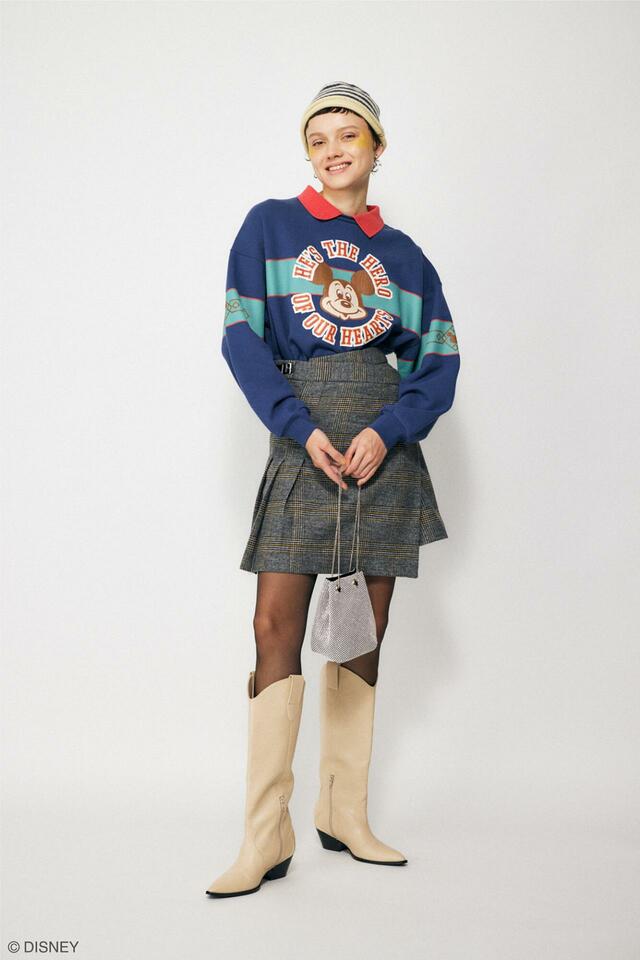 MD CLASSIC プルオーバー/MICKEY｜￥12,980｜Disney SERIES CREATED by MOUSSY