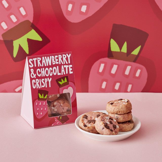 ストロベリーチョコクリスピー