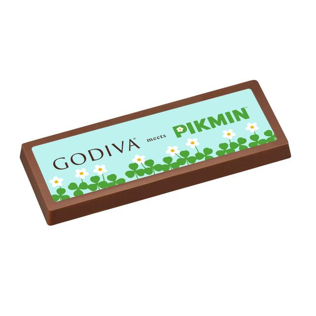 「ゴディバ meets ピクミン ロゴ」＜期間：2025年1月8日～＞【ゴディバが「ピクミン」＆「どうぶつの森」がバレンタインコラボ！“花モチーフ”の限定チョコレート登場！】