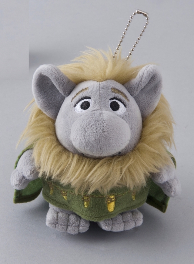 「アナとエルサのフローズンファンタジー」スペシャルグッズ ぬいぐるみバッジ ¥1,500