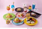 「さくらももこ展カフェ コラボメニュー」＜期間：2024年10月5日（土）～2025年1月5日（日）＞【まるちゃんもコジコジも美味しくなって登場！さくらももこの世界を楽しめる「さくらももこ展カフェ」開催！】