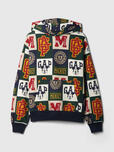 GAPロゴ フーディー ¥12,900｜Gap x Disney Collegiate