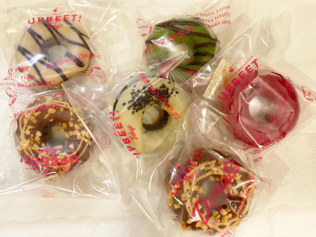 UPBEET!Tokyo（アップビート・東京）ヴィーガンドーナツ　袋も可愛い