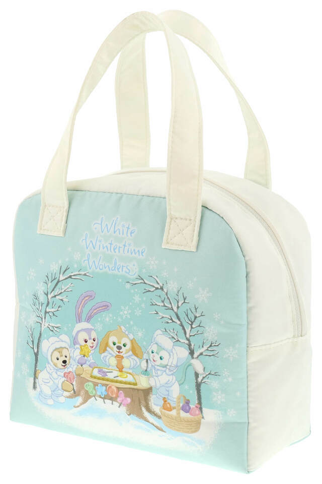 スーベニアランチケース 対象セットにプラス1,300円｜「ダッフィー＆フレンズのホワイト・ウィンタータイム・ワンダーズ」スペシャルメニュー｜販売店舗：東京ディズニーシー「ケープコッド・クックオフ」｜発売日：2023年11月1日（水）