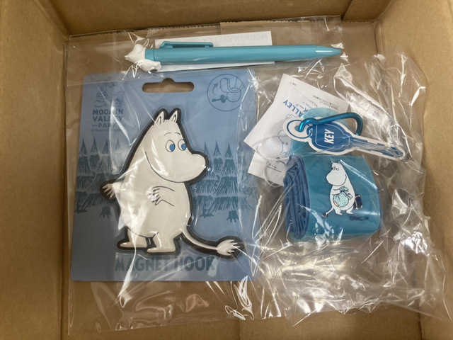 【ムーミンバレーパーク】一つ一つ袋に梱包されて届きました
