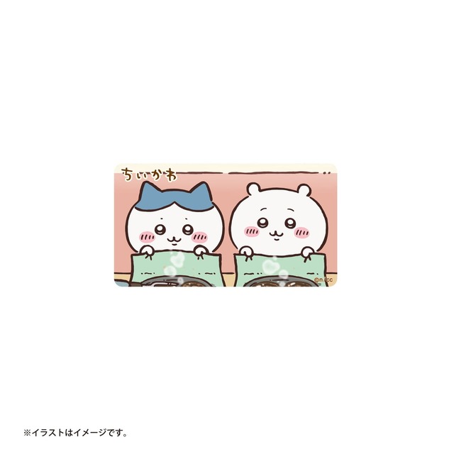 【アニメ『ちいかわ』】「スマホに貼れるサイズのステッカー」じゅ～じゅ～　￥385