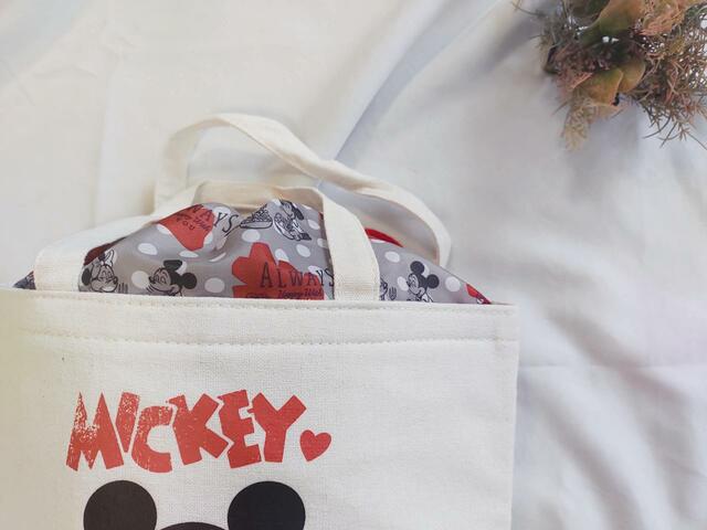 ミッキーマウスの保冷トートバッグ