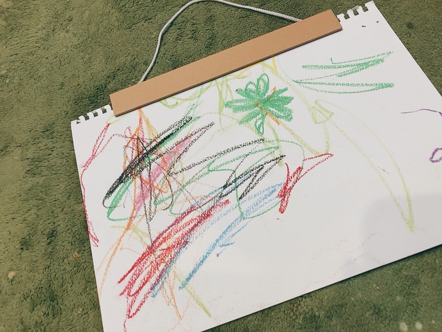 【無印良品 おえかきマグネットハンガー】付け替えも簡単