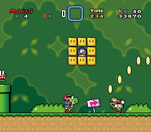 スーパーマリオワールド／全96ステージの壮大な世界を冒険。