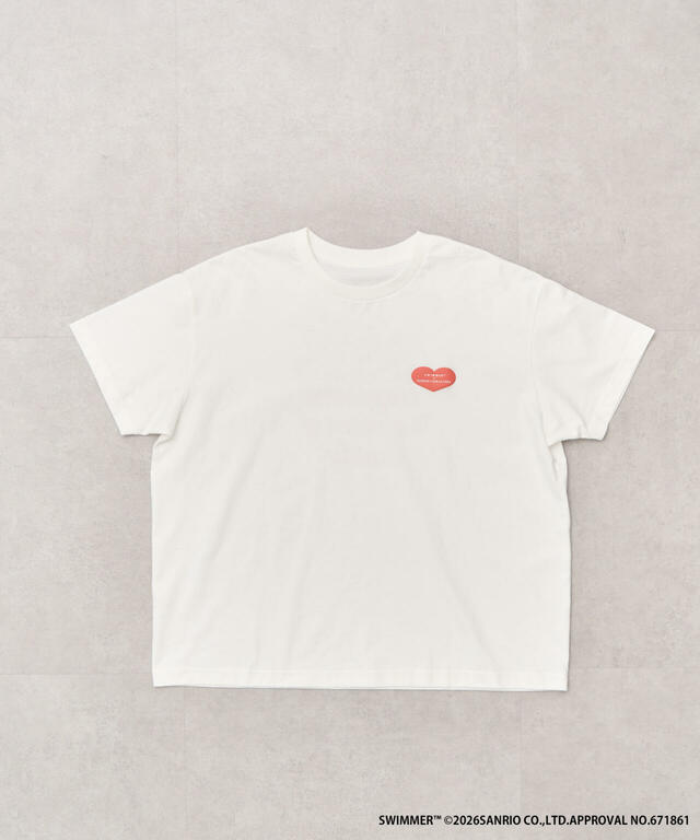 STRIPE CLUB サンリオ「サマーコレクション」集合バックプリントTシャツ(¥3,490)