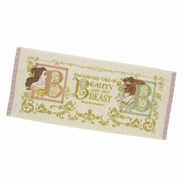 フェイスタオル 1500円｜縦約34×横約80cm｜東京ディズニーリゾート・アプリ、ギャグファクトリー／ファイブ･アンド･ダイム