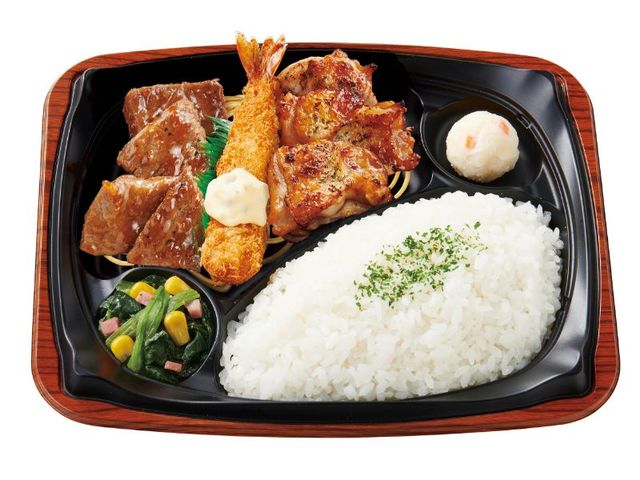 ビーフステーキMIXグリルプレート