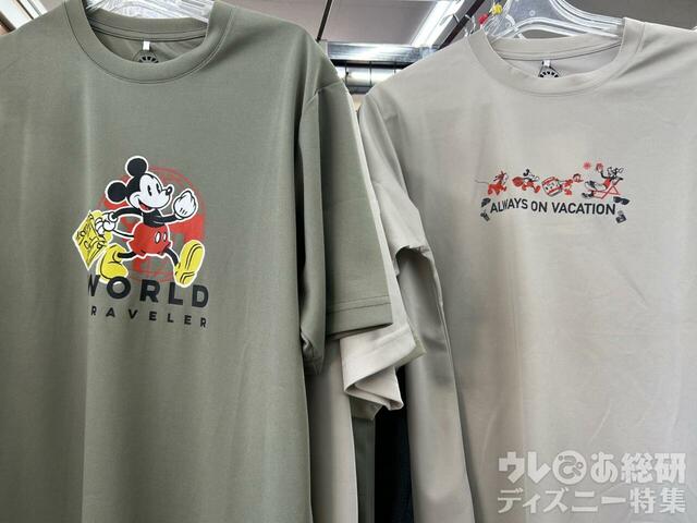 ワークマン　ディズニー半袖ドライTシャツ